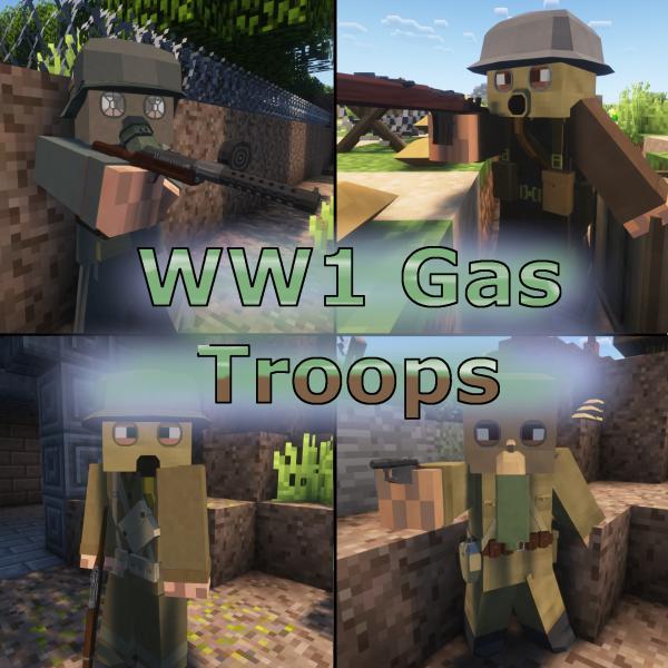 WW1 Gas Troops